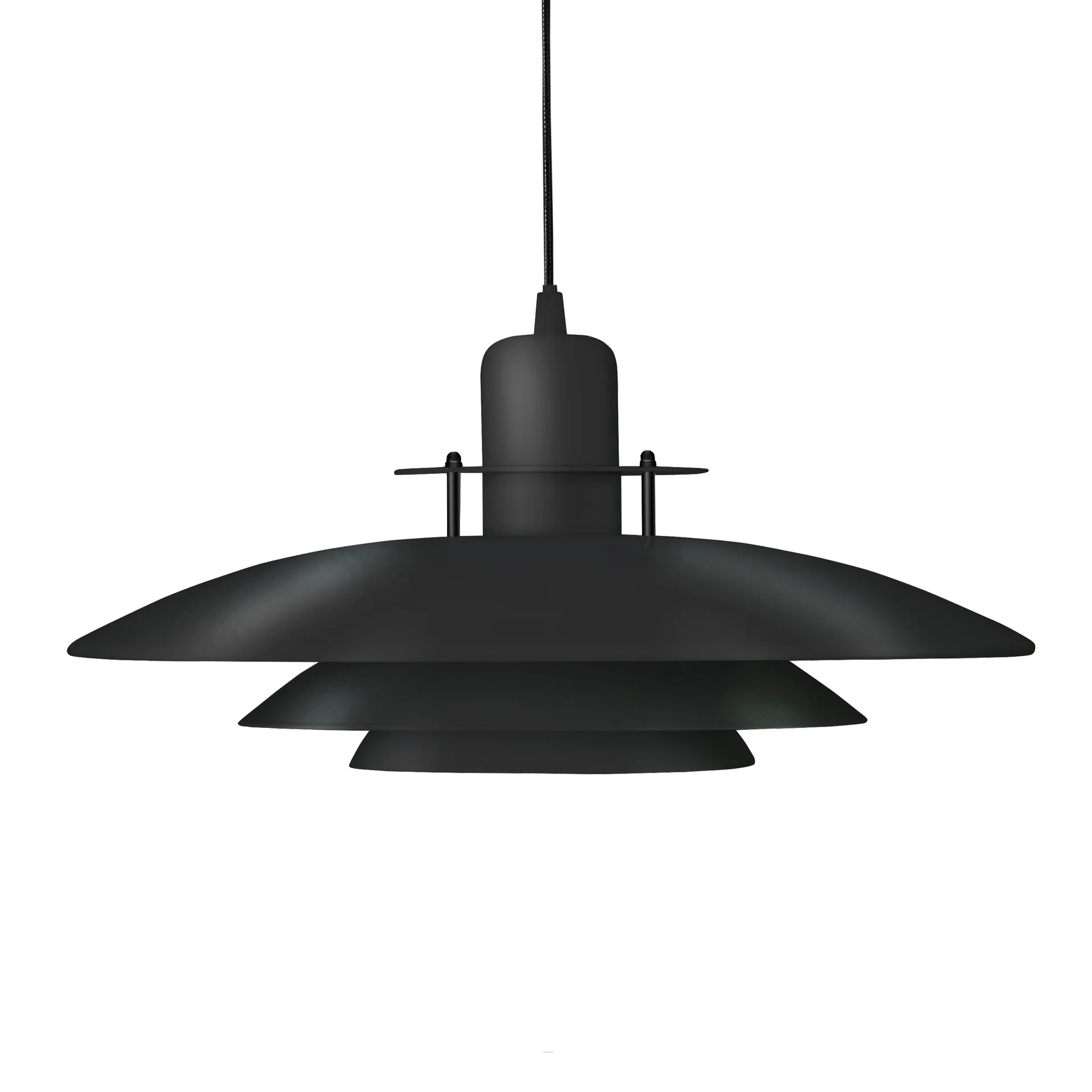 Lampada a sospensione Primus II Ø 43 cm, nero Belid