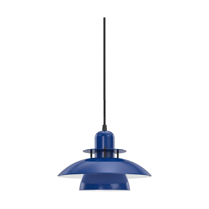 Lampada a sospensione Primus IV Ø28 cm - Blu profondo-nero opaco - Belid