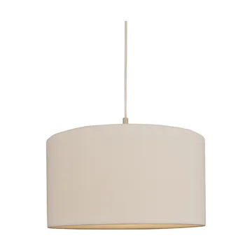 Lampada a sospensione Soft Ø 40 cm - Lino bianco-sabbia, Ø44 cm - Belid