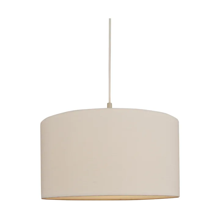 Lampada a sospensione Soft Ø 40 cm - Lino bianco-sabbia, Ø44 cm - Belid