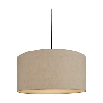 Lampada a sospensione Soft Ø 40 cm - Lino naturale-bronzo metallico, Ø60 cm - Belid