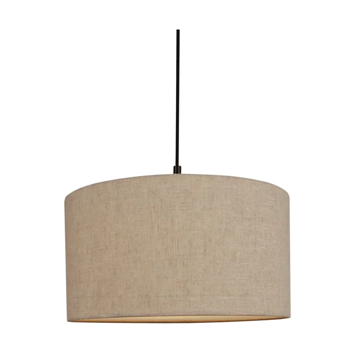 Lampada a sospensione Soft Ø 40 cm - Lino naturale-bronzo metallizzato, Ø44 cm - Belid