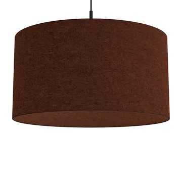 Lampada a sospensione Soft Ø 57 cm - Rosso ruggine lana - Belid