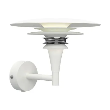 Lampada da parete Diablo Ø20 cm - Bianco opaco-cromo - Belid