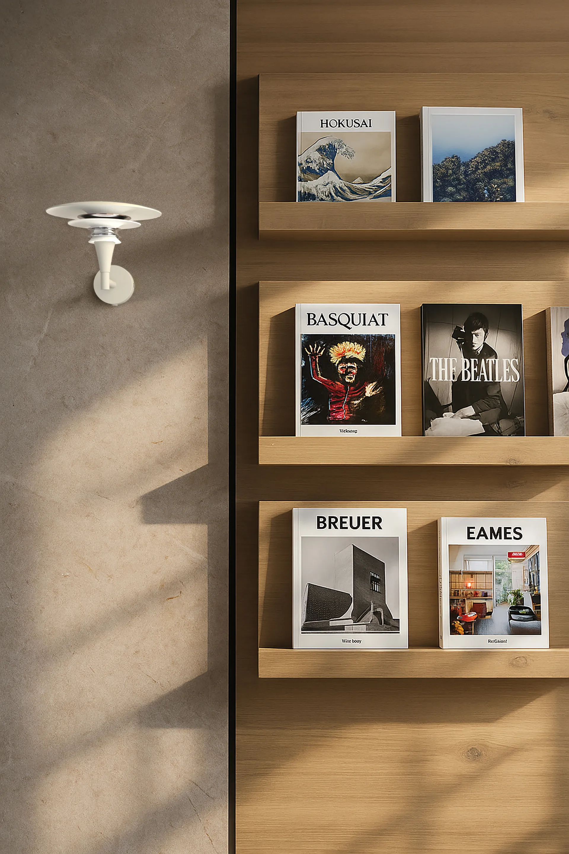 Lampada da parete Diablo Ø20 cm, Sabbia-bronzo metallizzato Belid