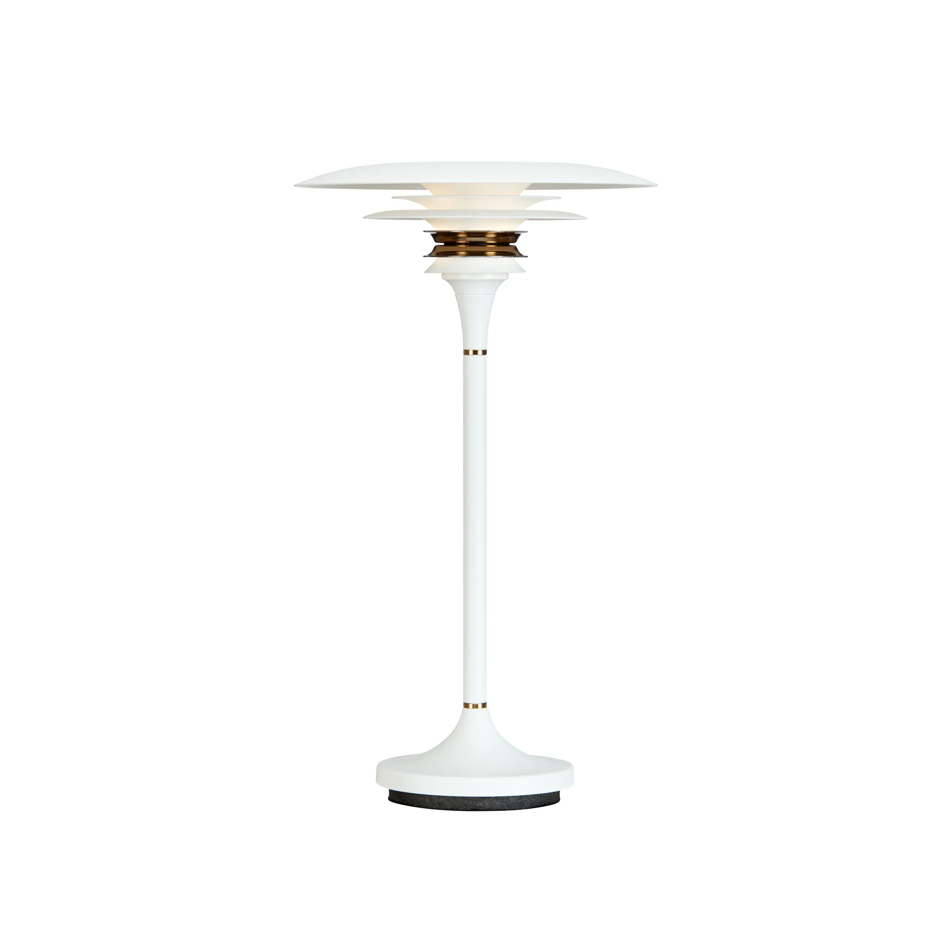 Lampada da tavolo Diablo Ø 20 cm, Bianco - ottone Belid