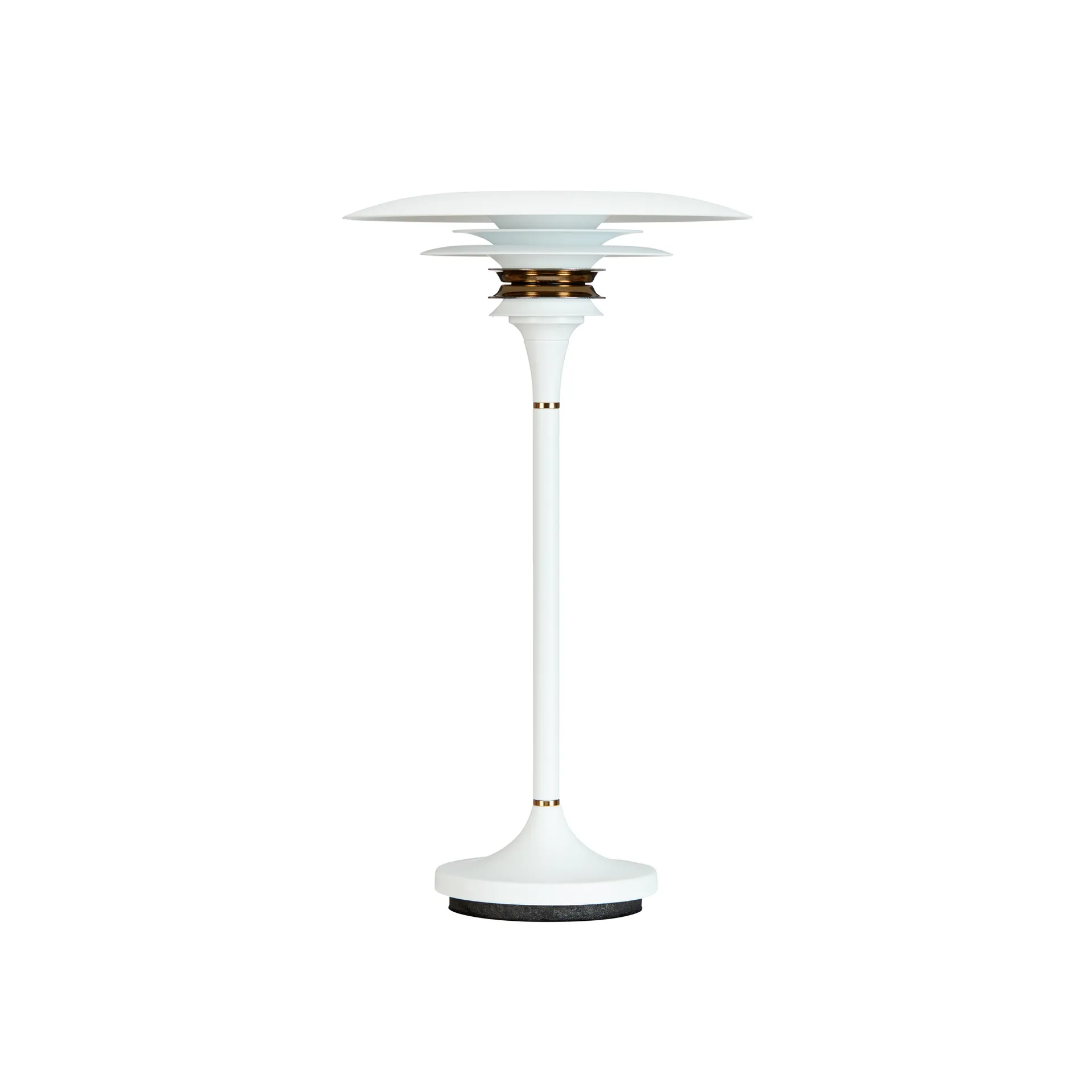 Lampada da tavolo Diablo Ø 20 cm, Bianco - ottone Belid