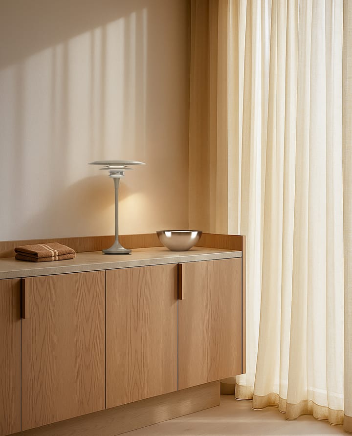 Lampada da tavolo Diablo Ø 30 cm, Soft greige Belid