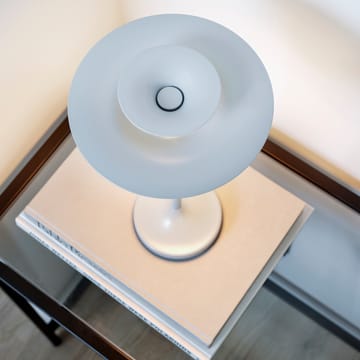 Lampada da tavolo Picasso 34,8 cm - Blu ghiaccio - Belid