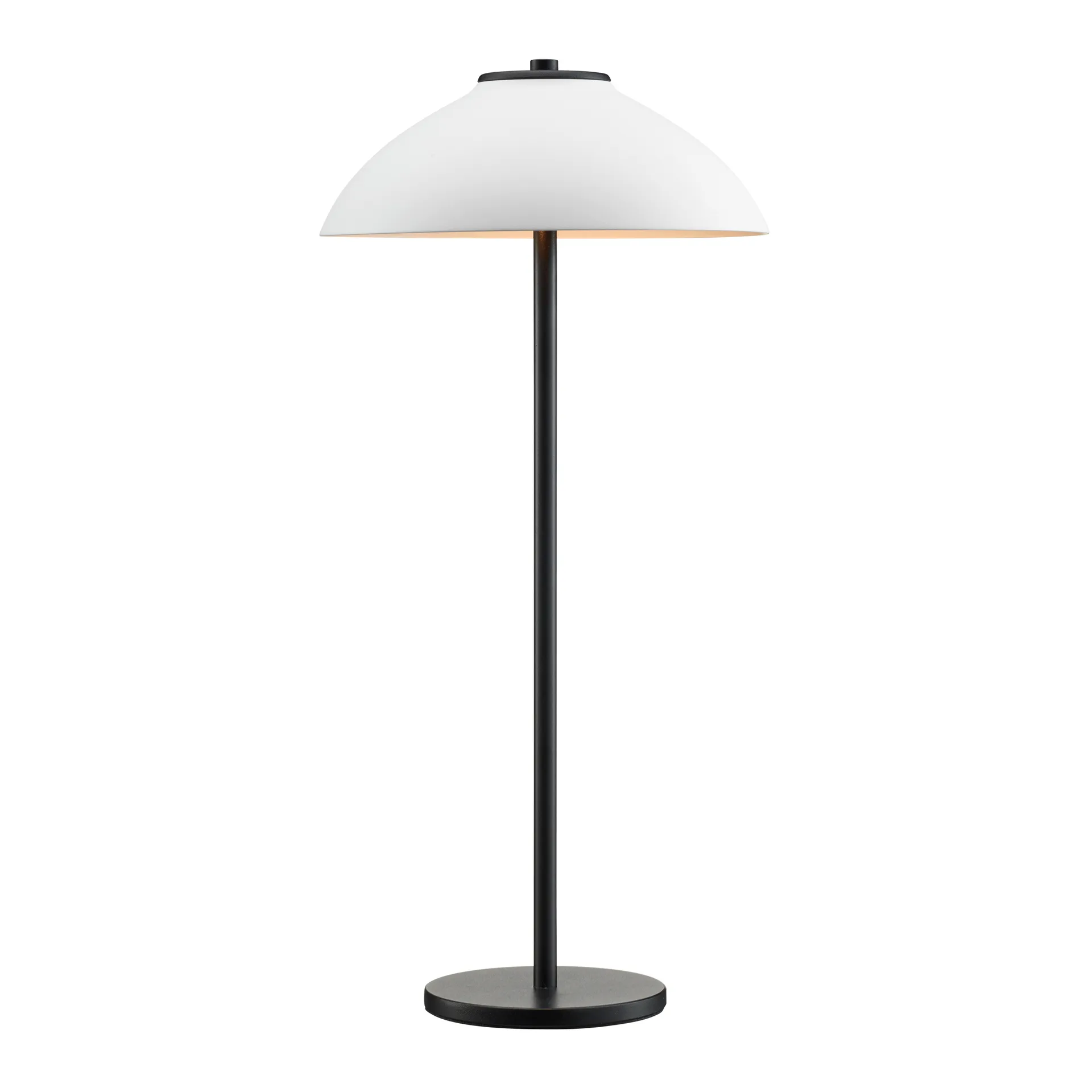 Lampada da tavolo Vali 50 cm, Bianco e nero Belid