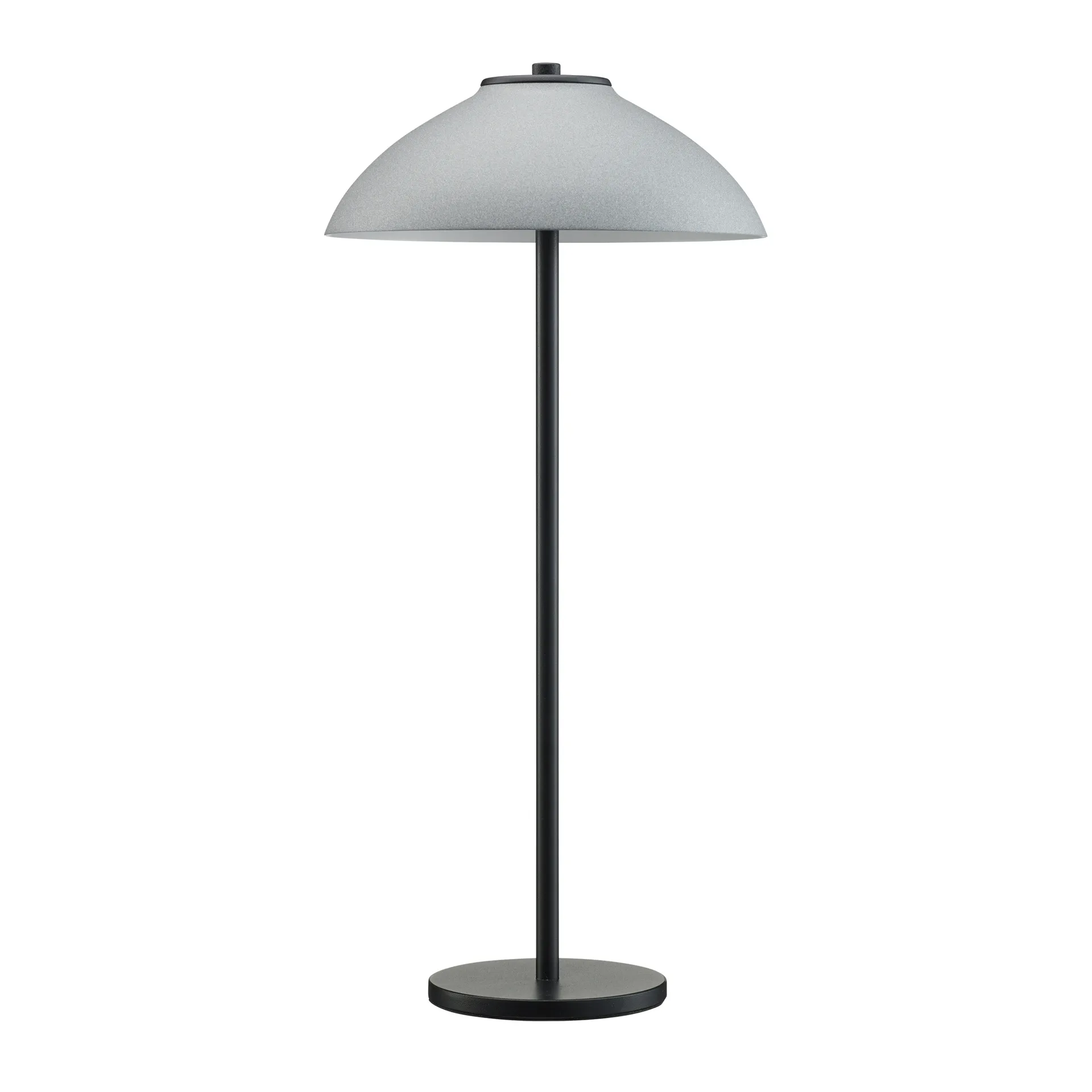 Lampada da tavolo Vali 50 cm, nero-cemento Belid
