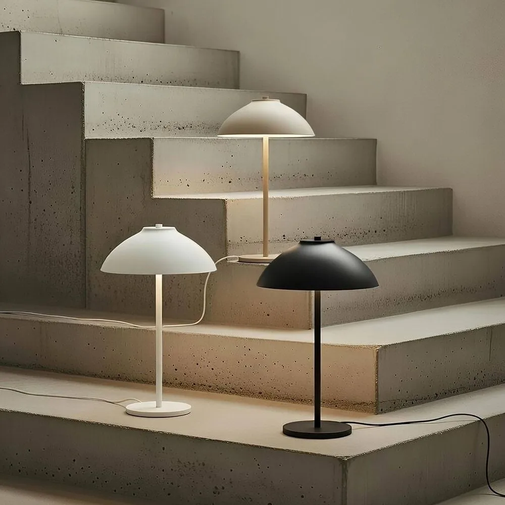 Lampada da tavolo Vali, Bianco opaco, 40 cm Belid