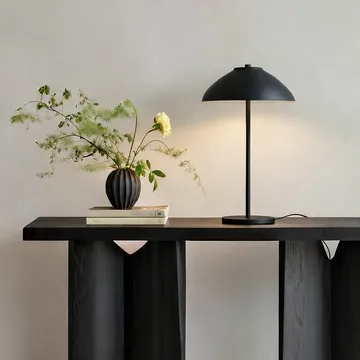 Lampada da tavolo Vali - Nero opaco, 40 cm - Belid