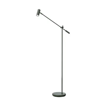 Lampada da terra Cato 134 cm - Blank verde foresta-Nero opaco - Belid