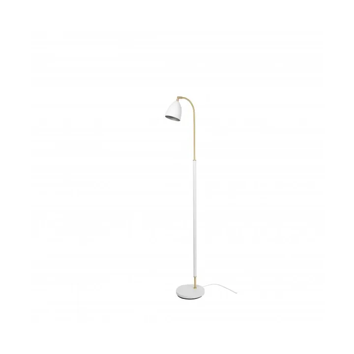 Lampada da terra Deluxe con dimmer 133 cm, Bianco Belid