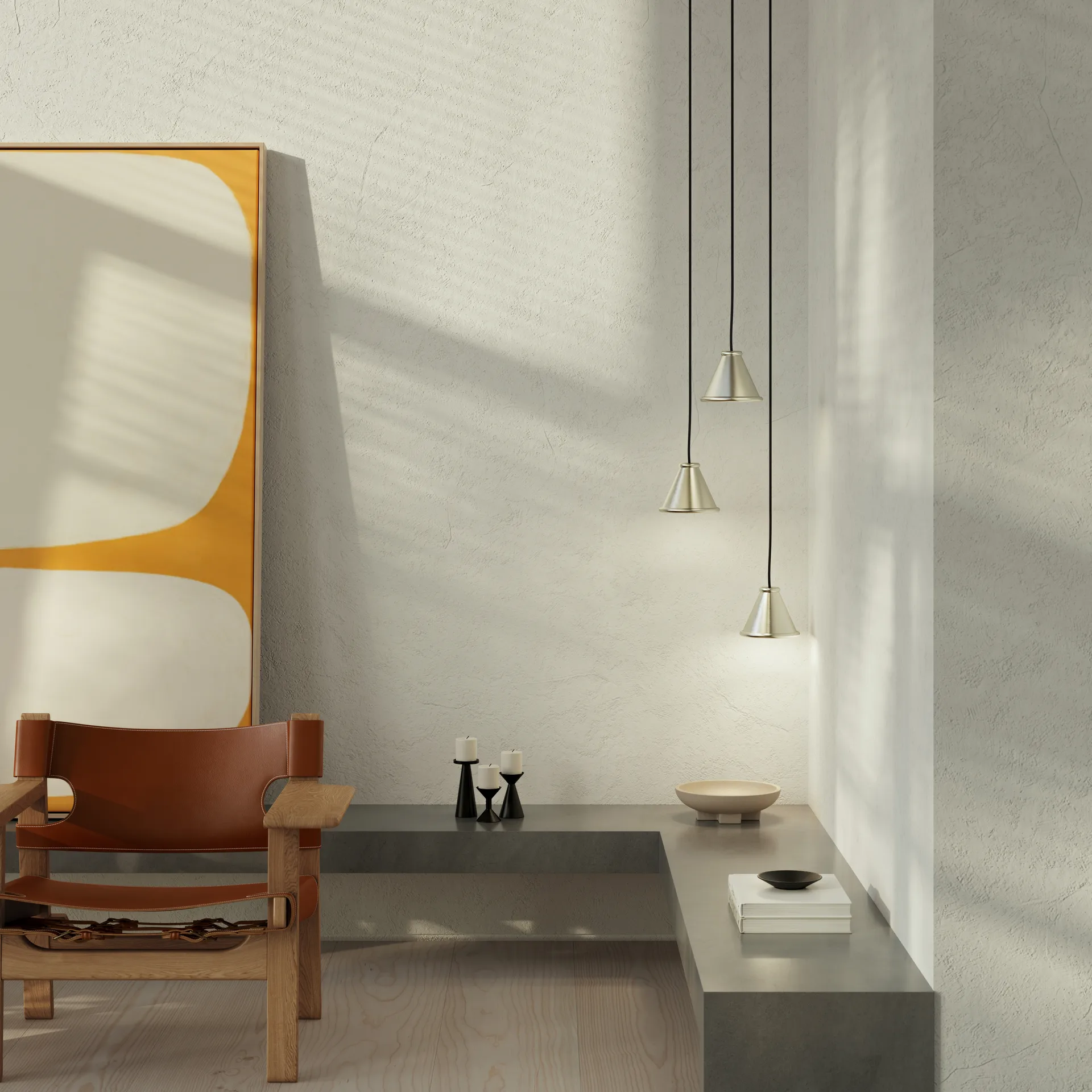 Lampadario Belle Ø15 cm, Alluminio spazzolato Belid