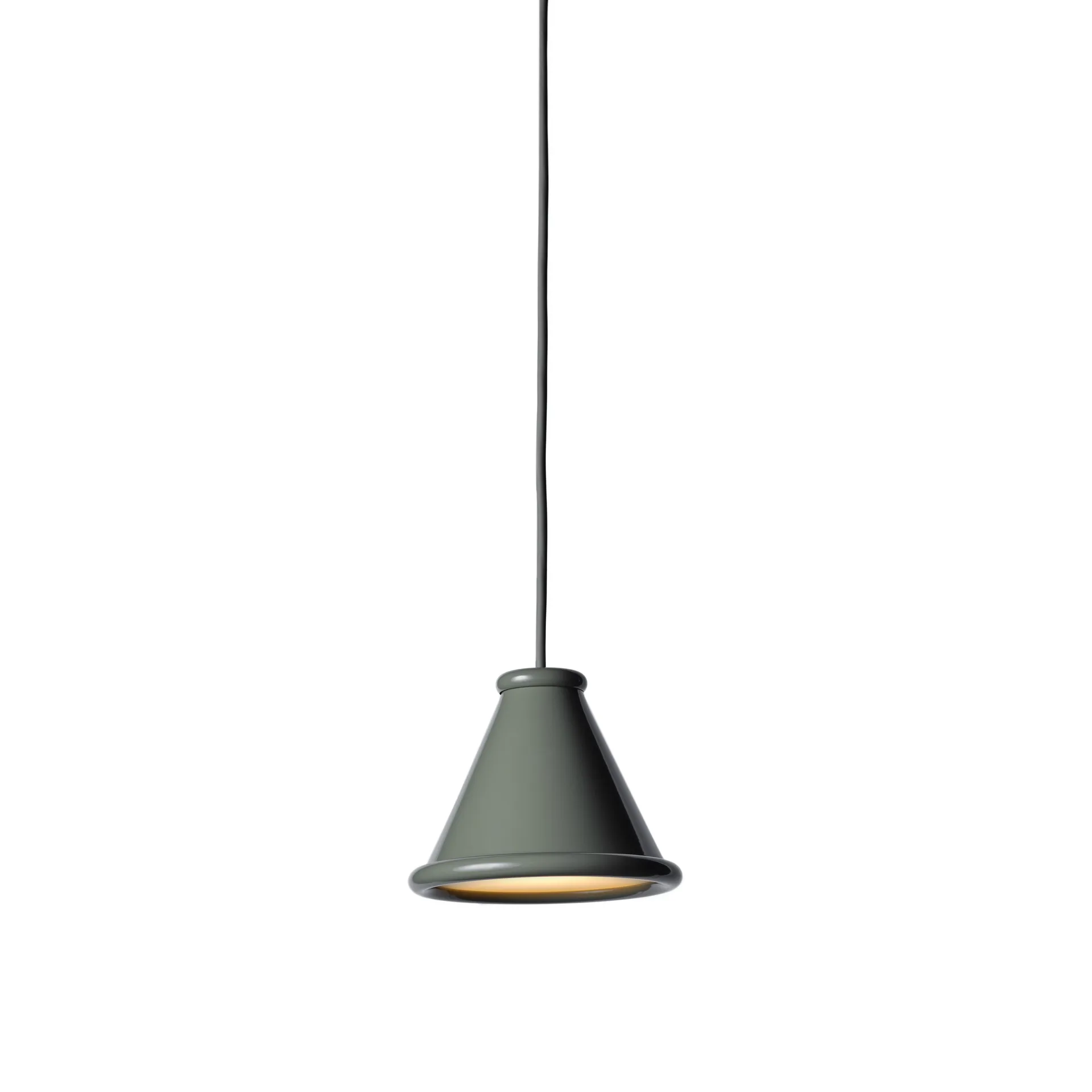 Lampadario Belle Ø15 cm, Moss grey Belid