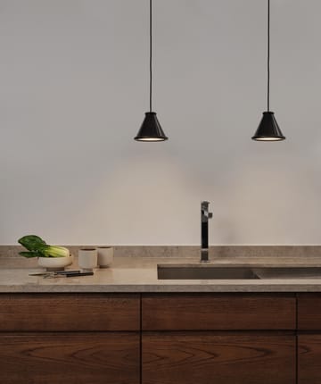 Lampadario Belle Ø15 cm - Nero lucido - Belid