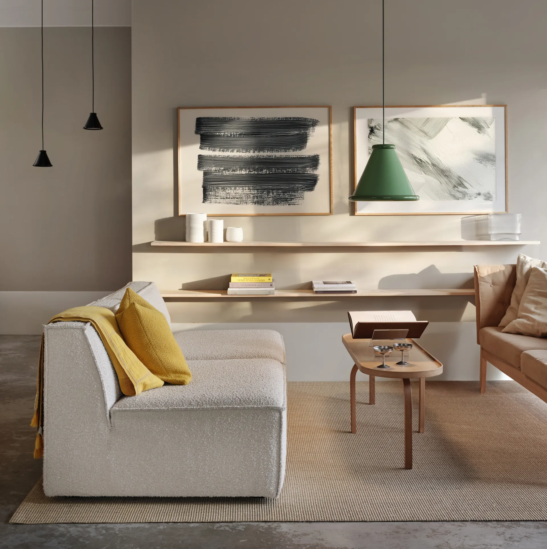 Lampadario Belle Ø15 cm, Nero lucido Belid