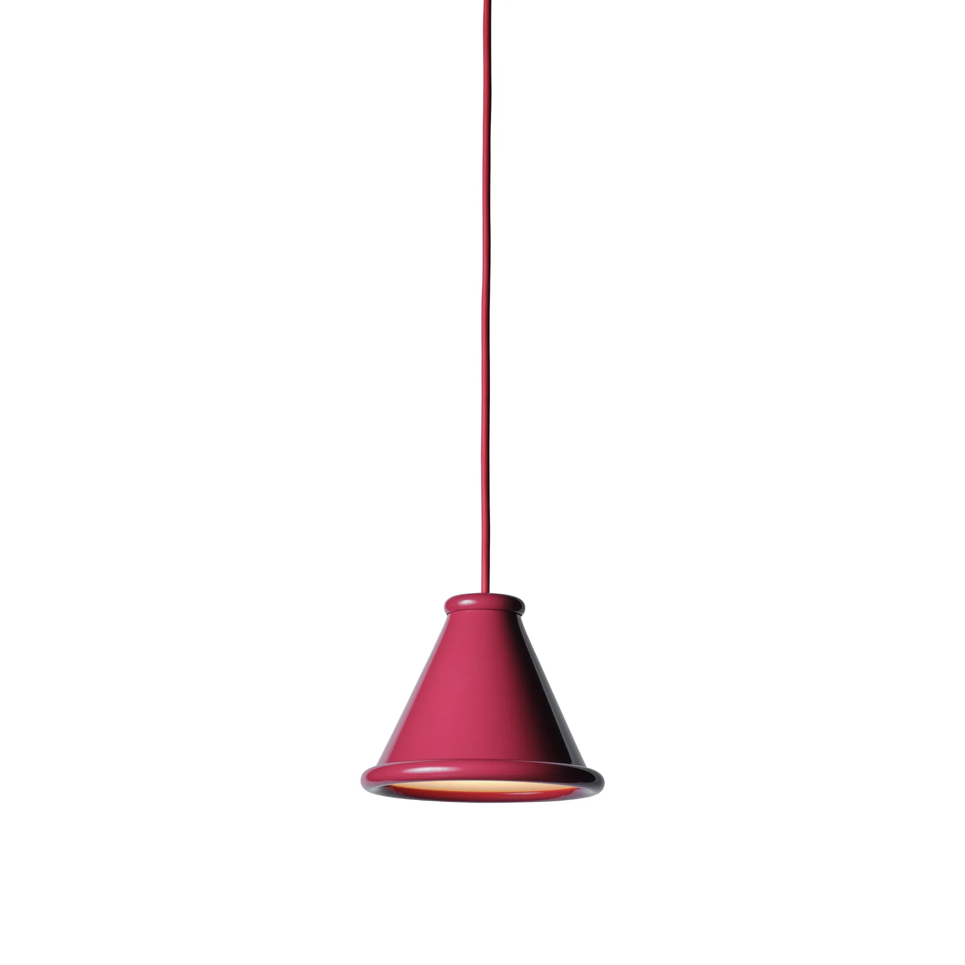 Lampadario Belle Ø15 cm, Rosso violaceo Belid