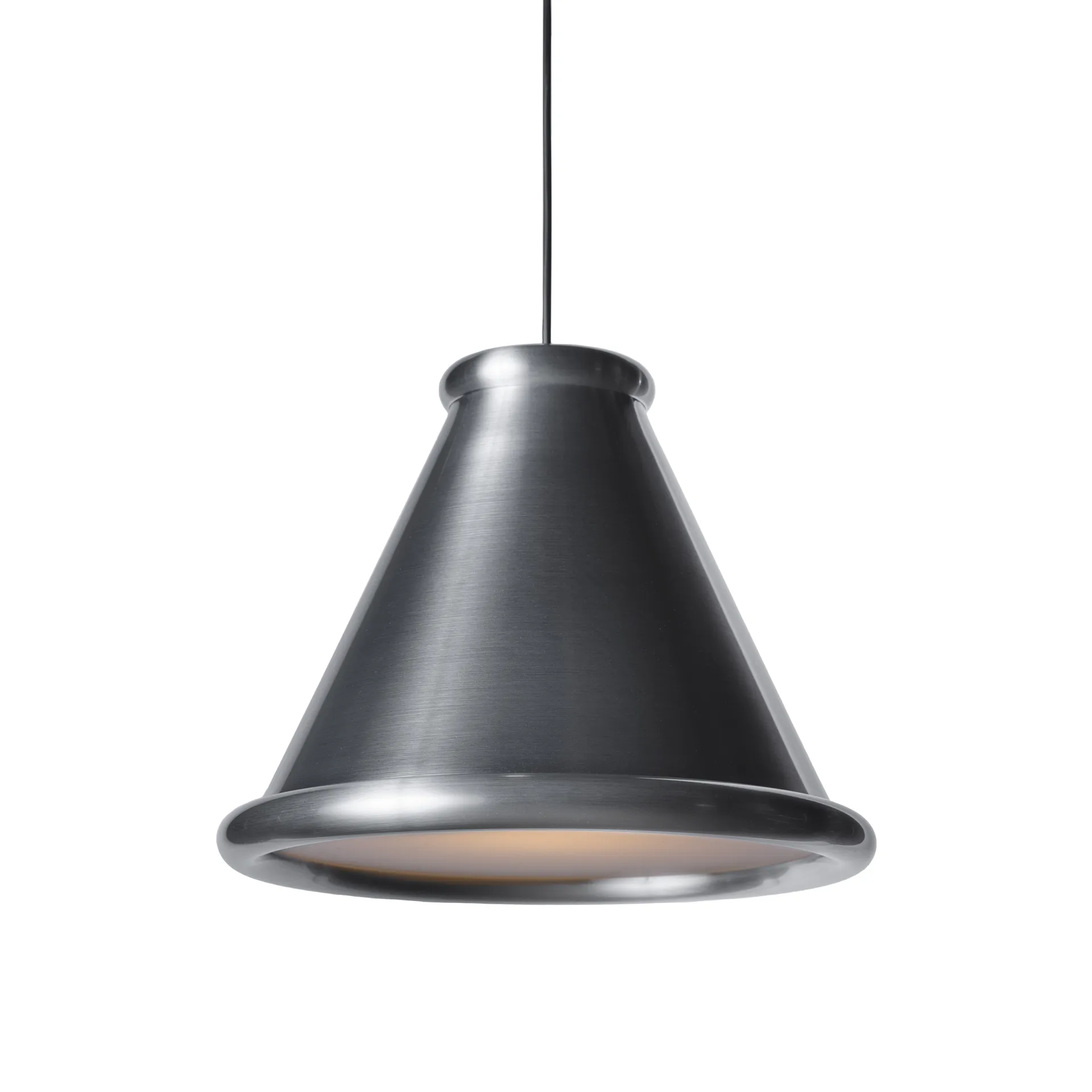 Lampadario Belle Ø36 cm, Alluminio spazzolato Belid