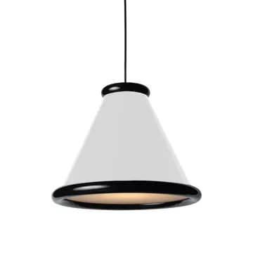Lampadario Belle Ø36 cm - Bianco lucido-nero lucido - Belid