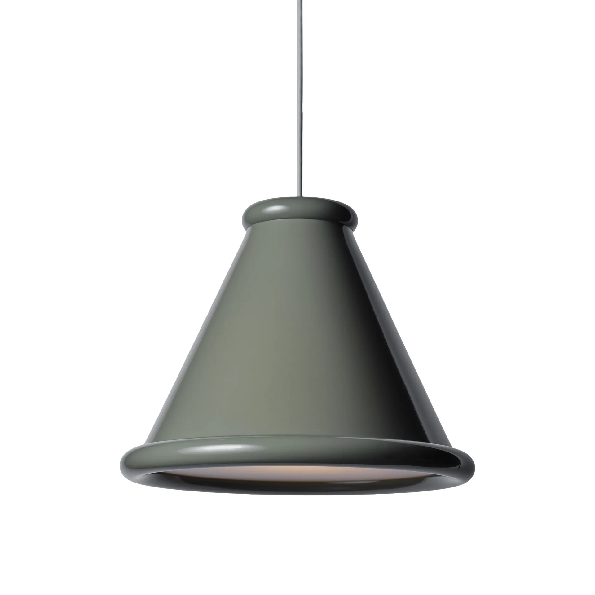 Lampadario Belle Ø36 cm, Moss grey Belid