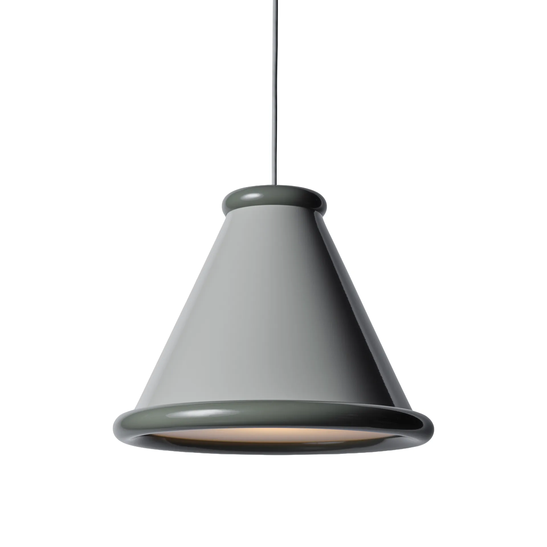 Lampadario Belle Ø36 cm, Pepple grey-moss grey Belid