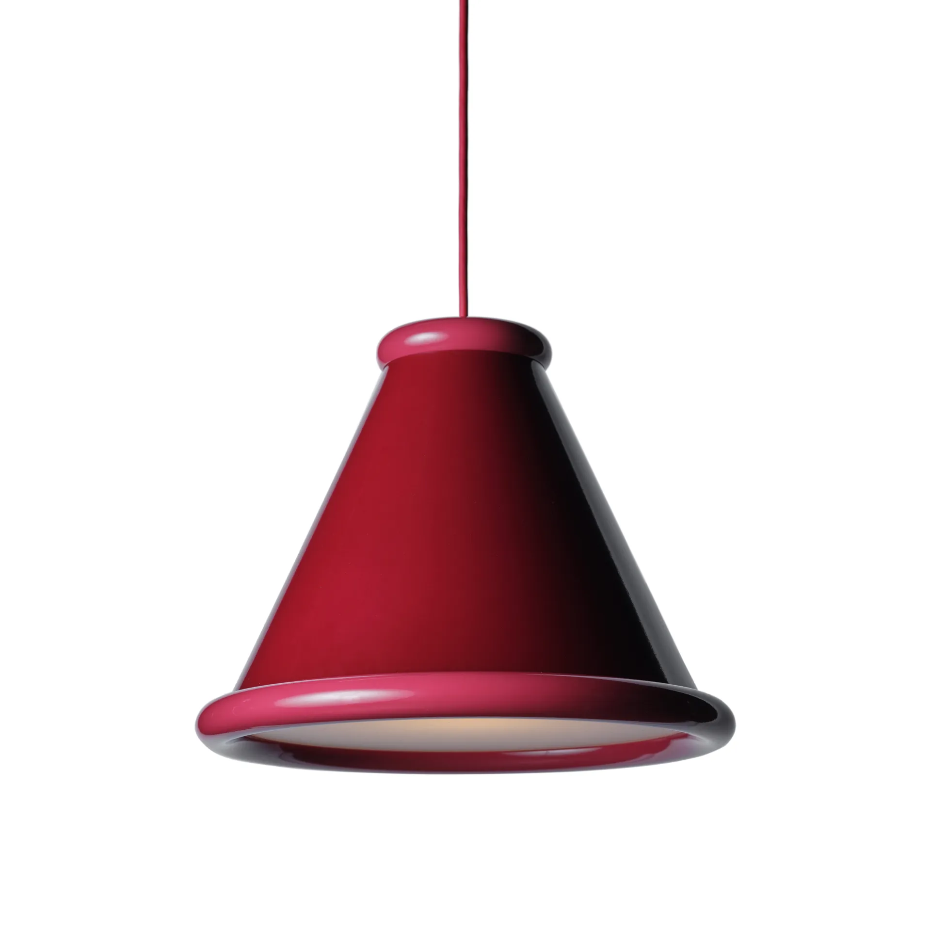 Lampadario Belle Ø36 cm, Wine red-red violet Belid