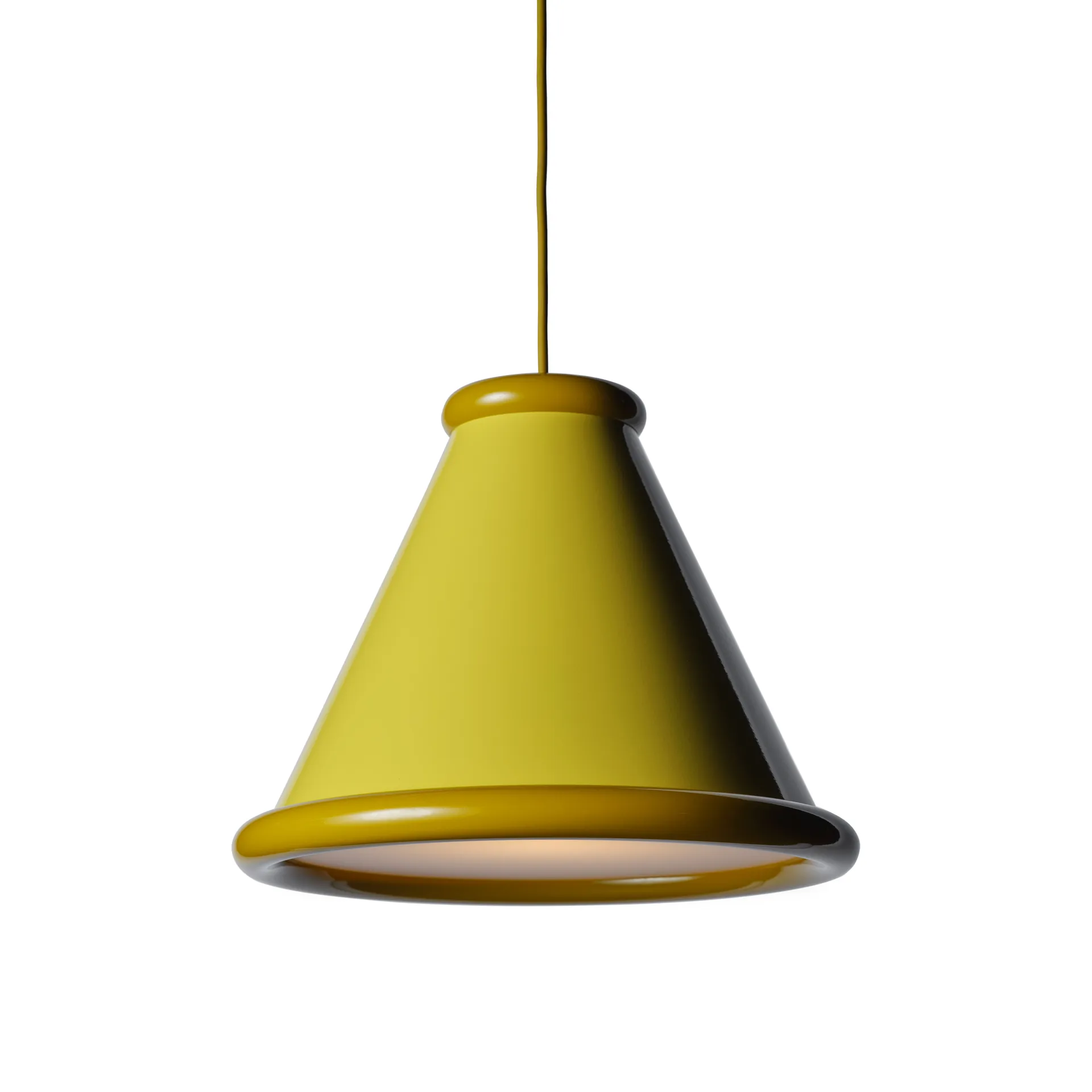 Lampadario Belle Ø36 cm, Zink giallo-honey yellow Belid