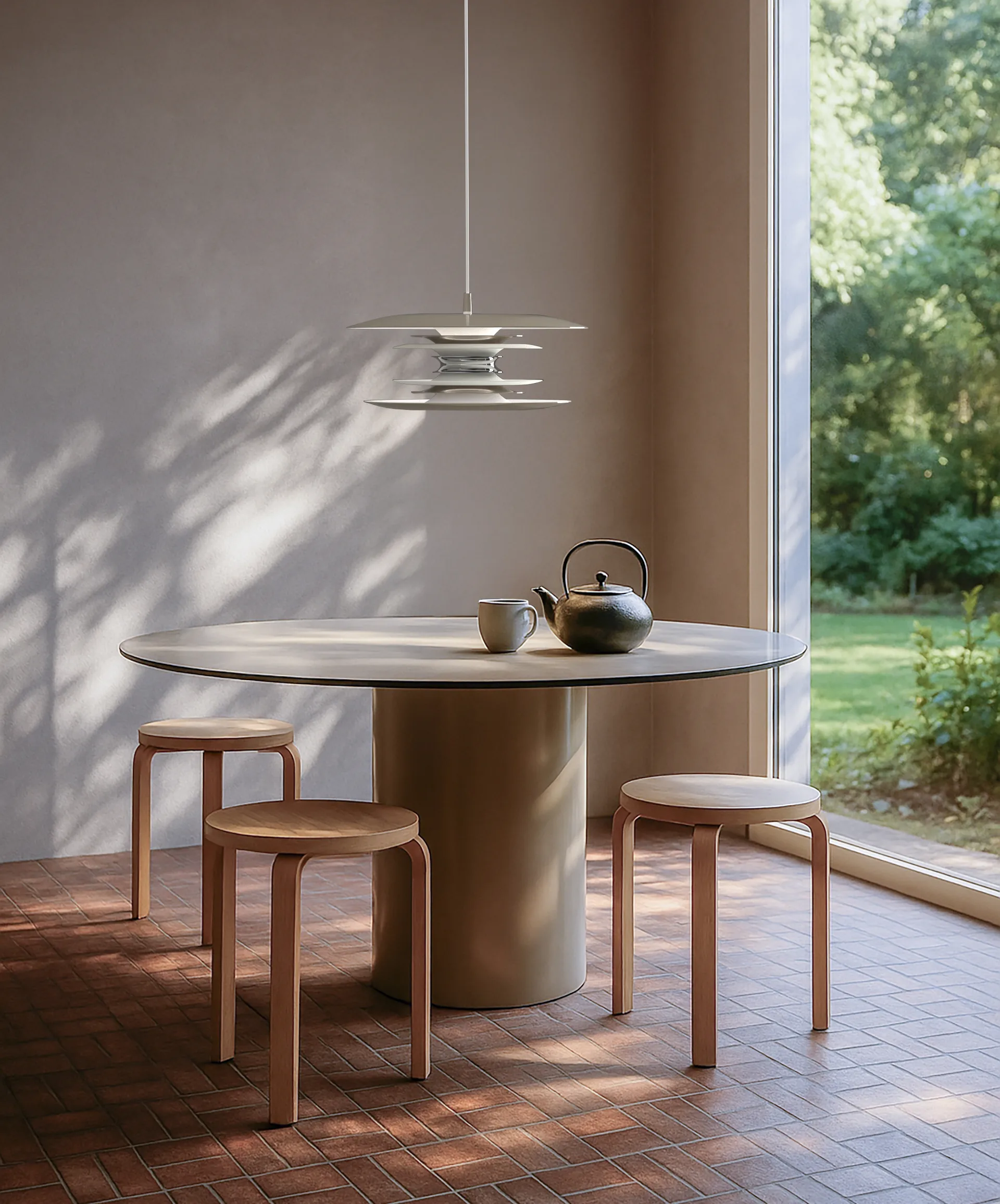 Plafoniera Diablo Ø 40 cm, Soft greige Belid