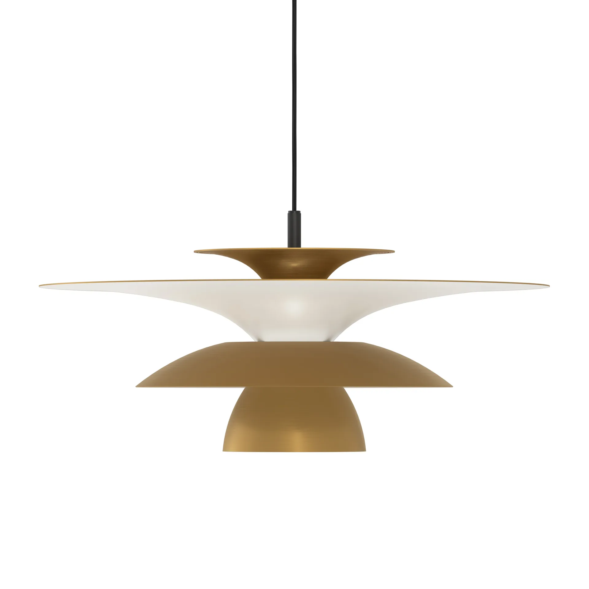 Plafoniera Picasso Ø 50 cm, Antique brass Belid