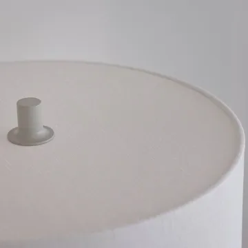 Soft lampada da tavolo - Lino bianco-sabbia, Ø34x64 cm - Belid
