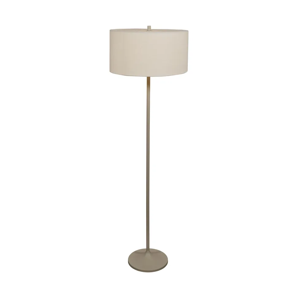 Soft lampada da terra, Lino bianco-sabbia, Ø44x149,5 cm Belid