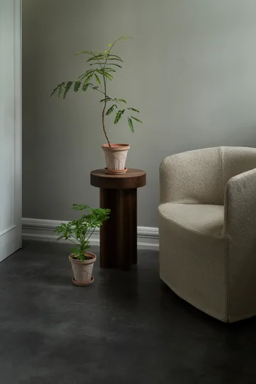 Fleur vaso con sottovaso 2 pezzi - Rosa, Ø14 m - Bergs Potter