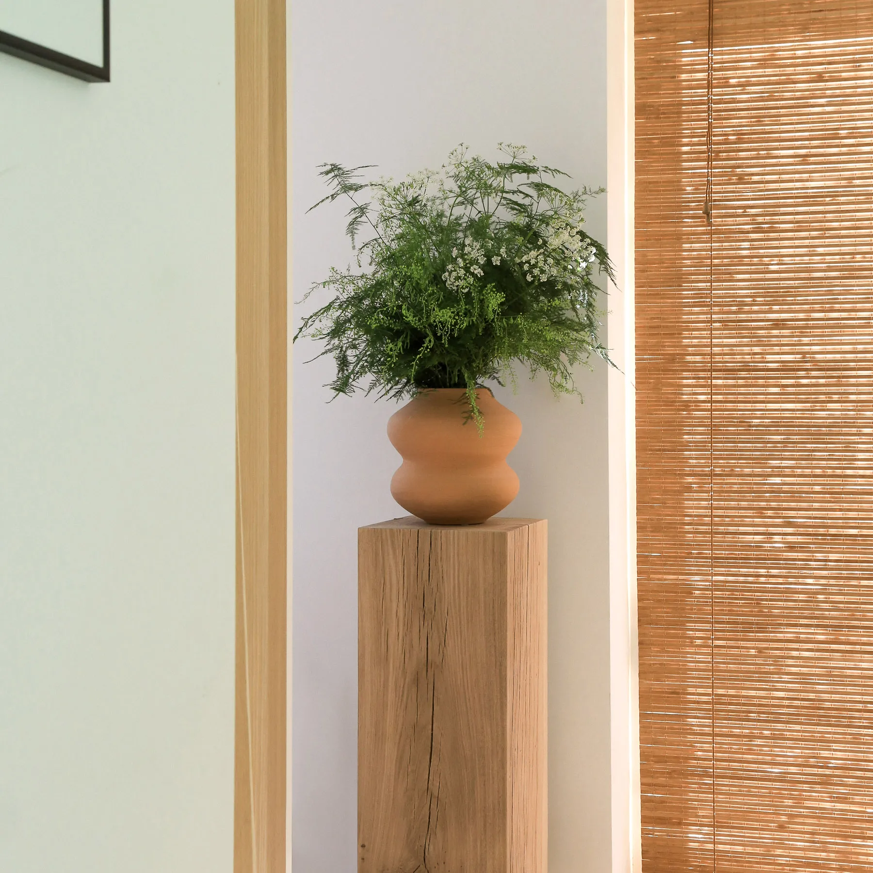 Vaso Belle raw 26 cm, Rosa Bergs Potter