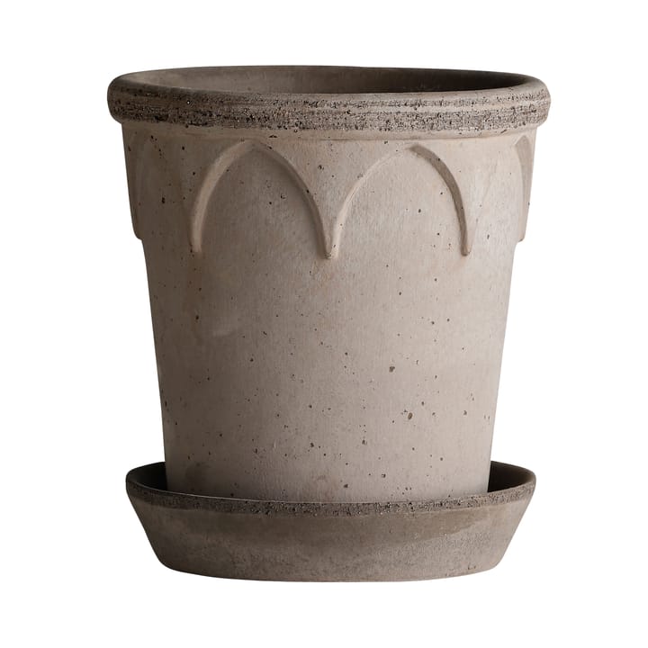 Vaso da fiori Elizabeth Ø 18 cm - Grigio - Bergs Potter