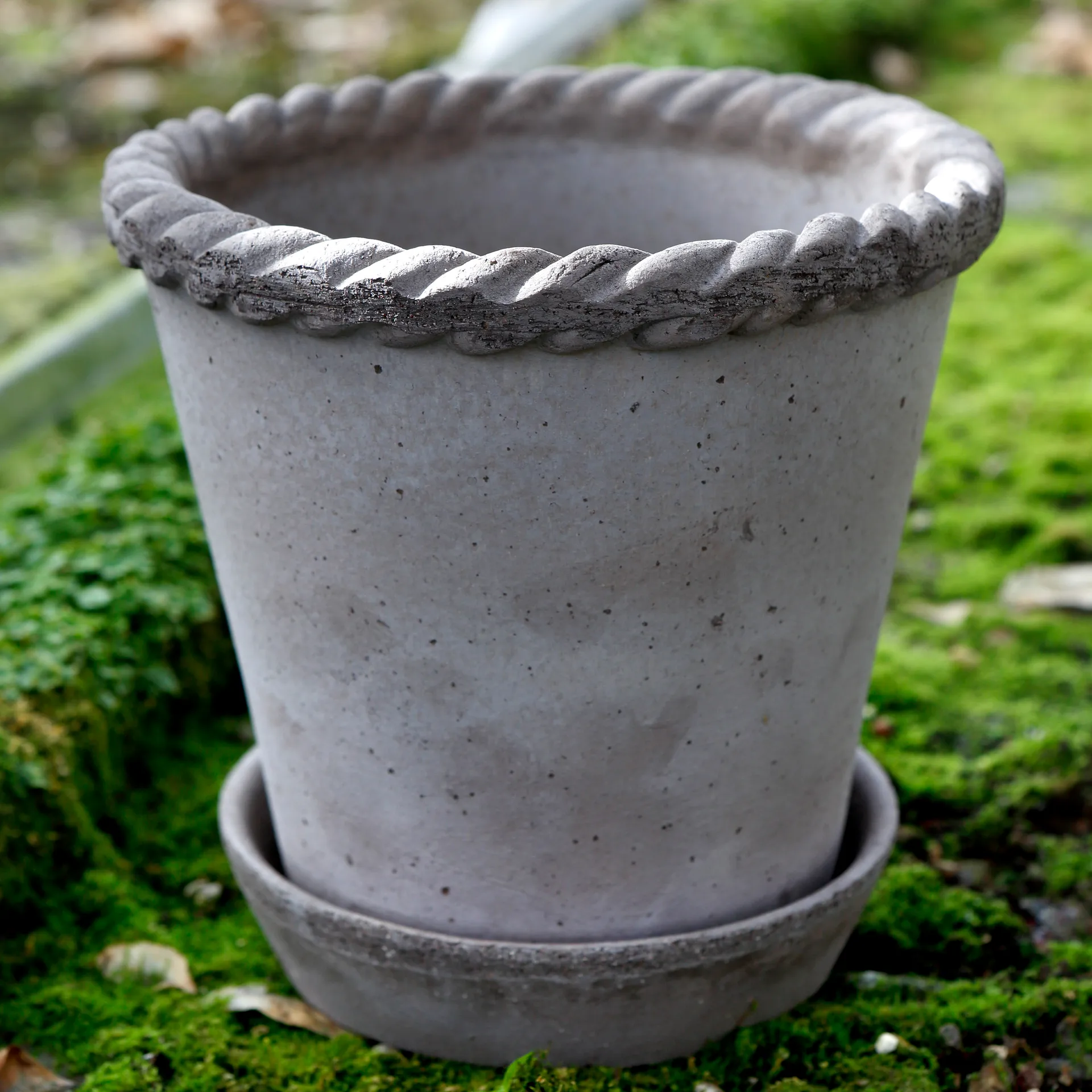 Vaso da fiori Emilia 16 cm, Grigio Bergs Potter