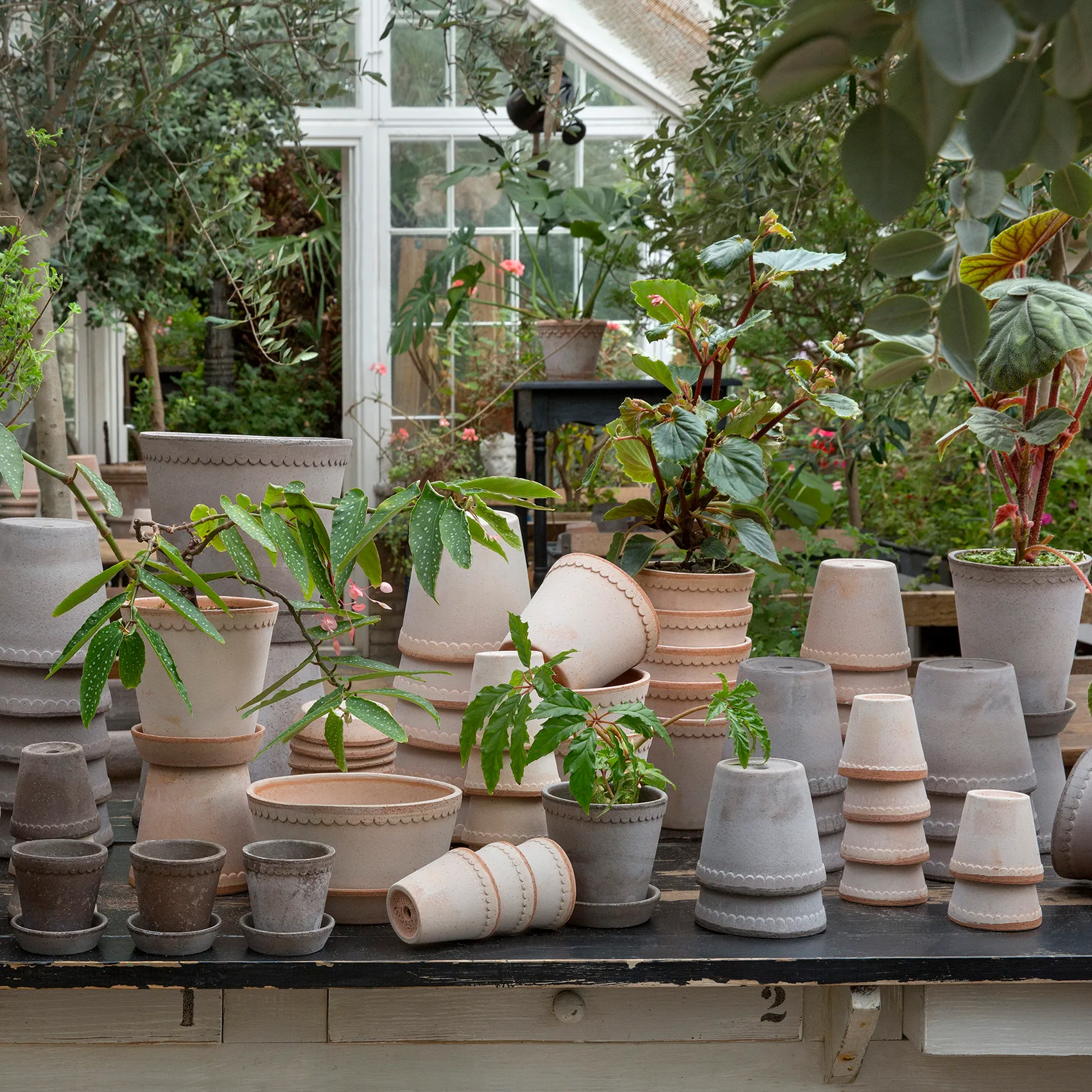 Vaso da fiori Helena Ø 16 cm, grigio Bergs Potter