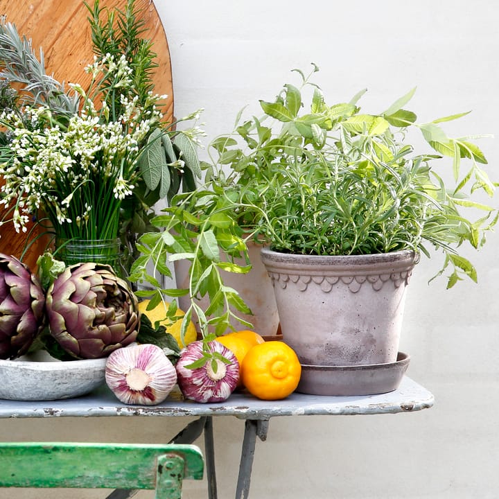Vaso da fiori Københavner Ø 16 cm, Grigio Bergs Potter