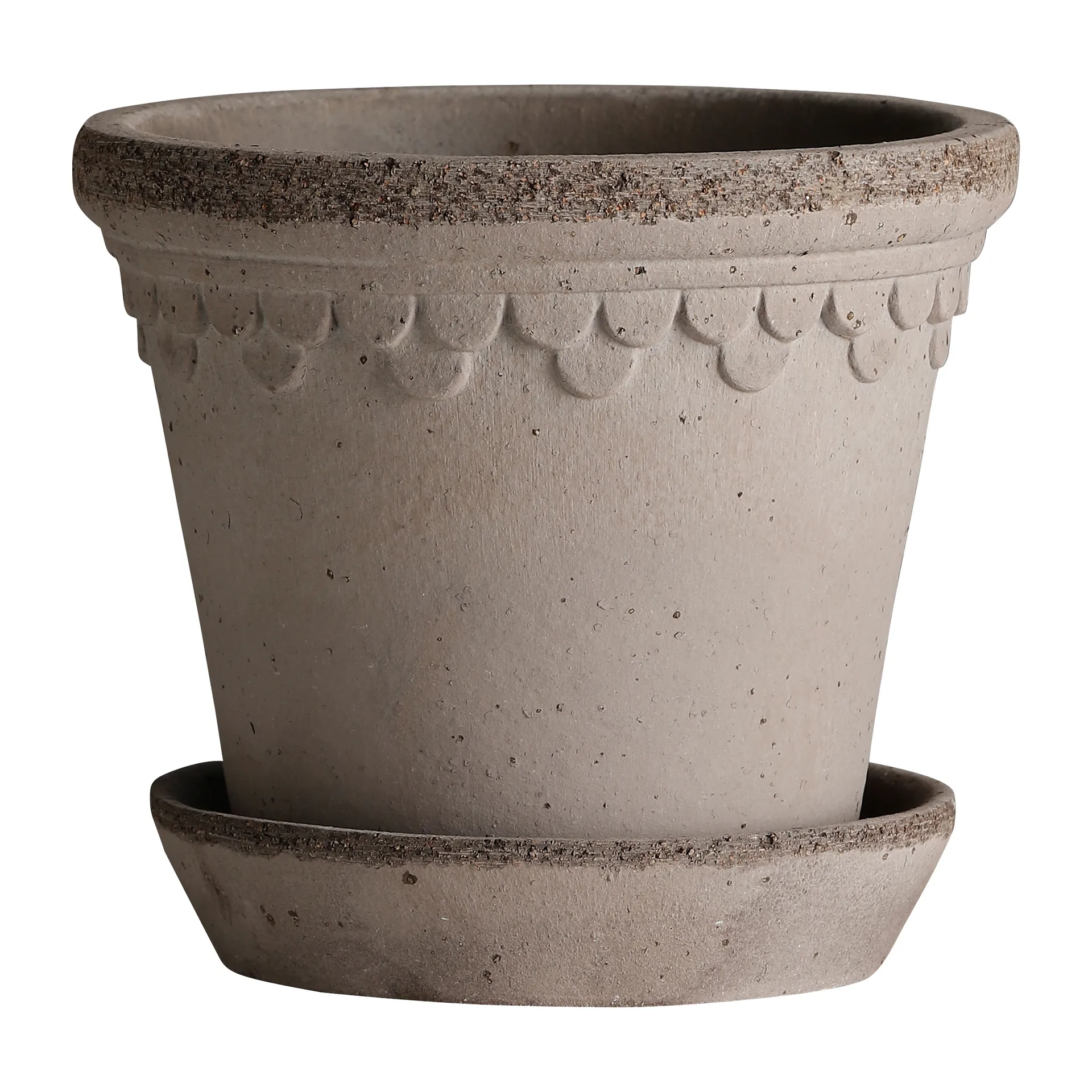 Vaso da fiori Københavner Ø 25 cm, Grigio Bergs Potter