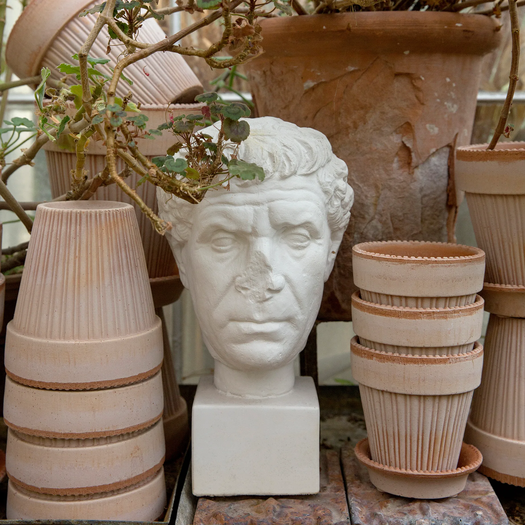 Vaso da fiori Simona Ø 12 cm, Rosa Bergs Potter