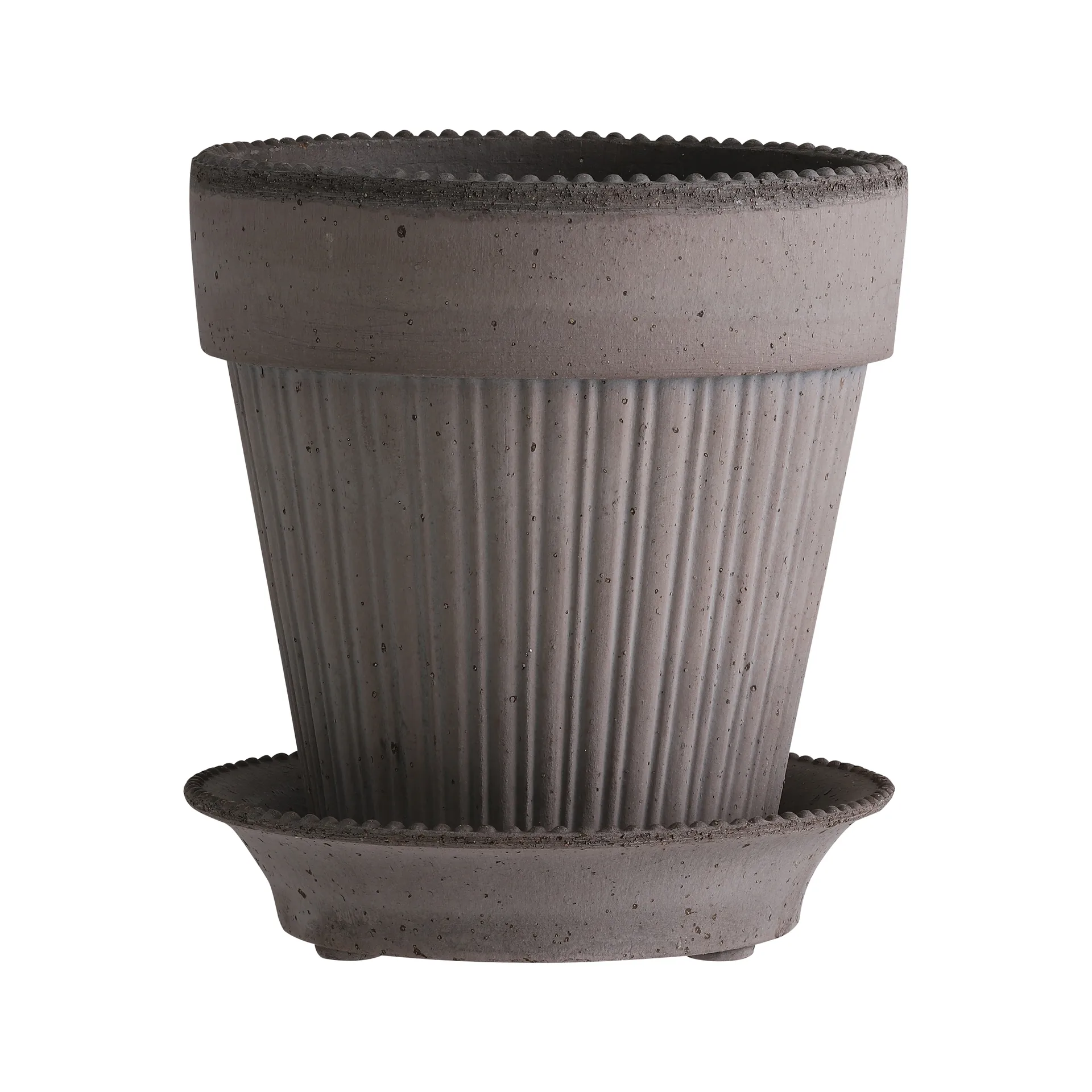 Vaso da fiori Simona 14 cm, Grigio Bergs Potter