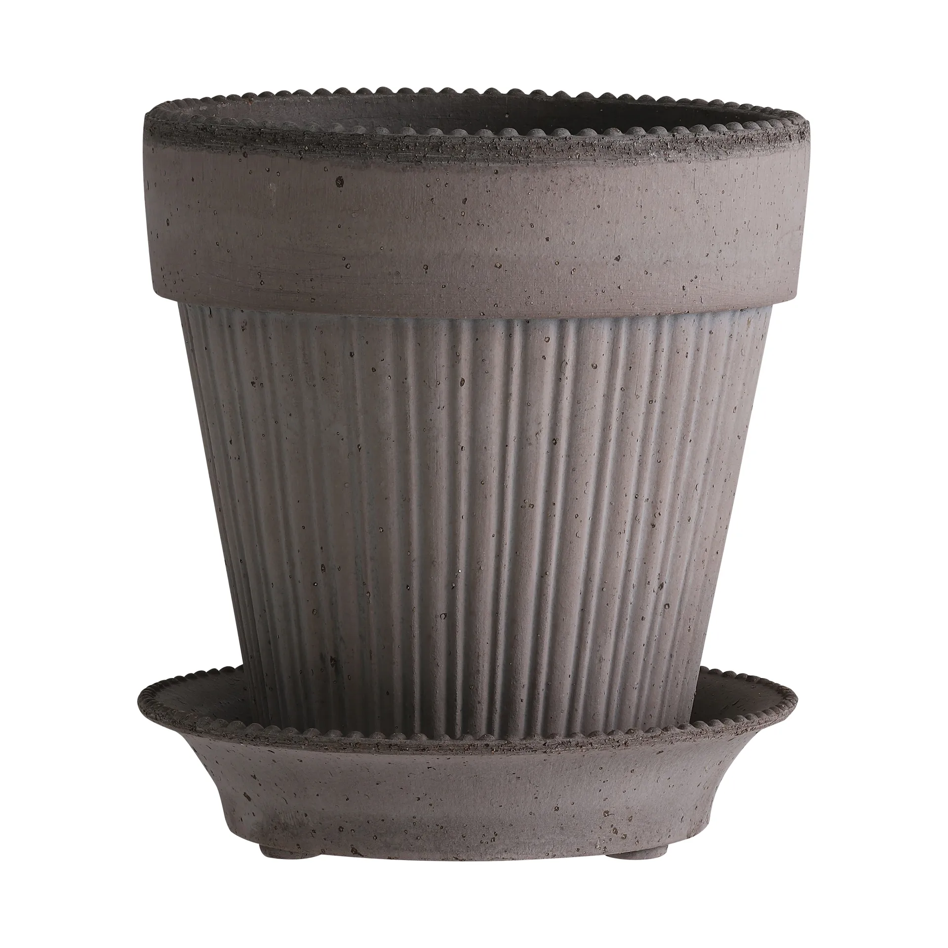 Vaso da fiori Simona 16 cm, Grigio Bergs Potter