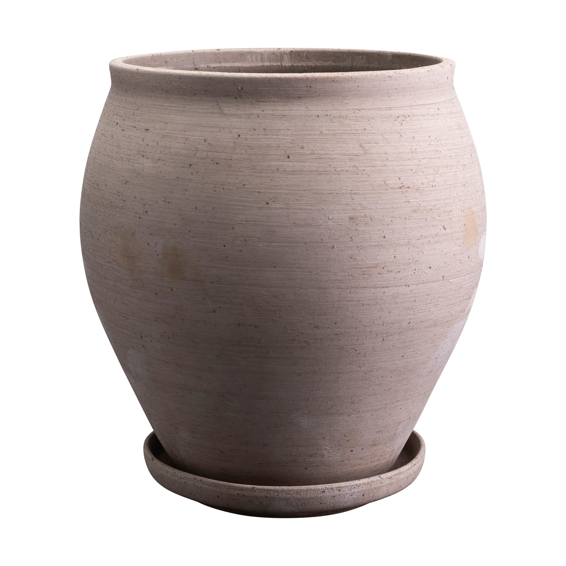 Vaso Delphi con sottovaso, 2 pezzi, Grigio, Ø26 cm Bergs Potter