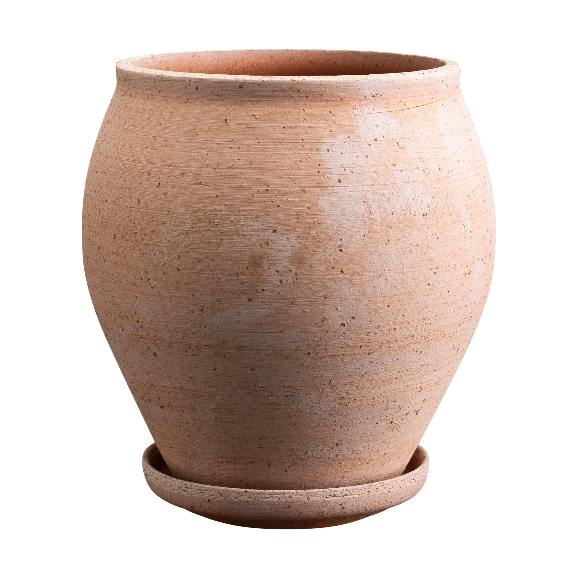Vaso Delphi con sottovaso, 2 pezzi, Rosa, Ø20 cm Bergs Potter