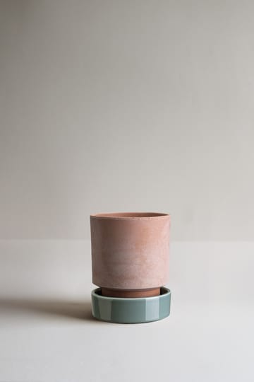 Vaso Hoff - Ø14 cm, Raw Rosa-Misty Blue - Bergs Potter