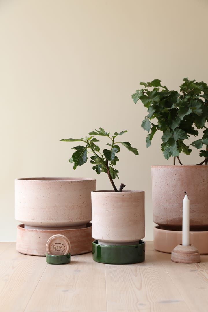 Vaso Hoff, Ø16 cm, Raw Rosa-Deep Burgundy Bergs Potter