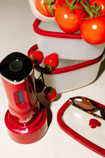 Berkel Icon mini set pompa per vuoto - Rosso - Berkel