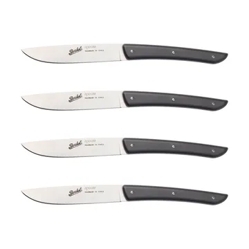 Color coltello da carne set da 4, 11 cm - Nero - Berkel